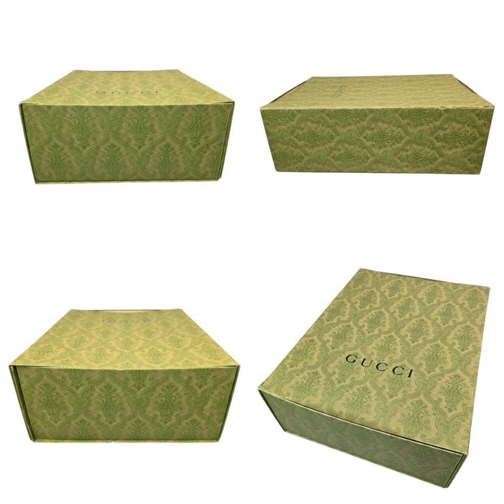 Authentic Gucci Empty Green Embossed Magnetic Box… - image 6